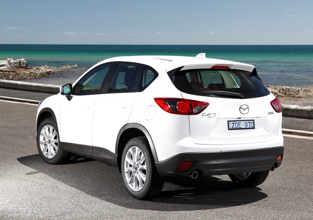 The new Mazda CX-5 Akera. The new Mazda CX-5 Akera.